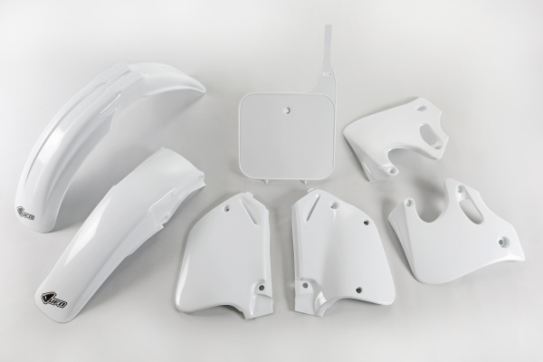Plastic Kit white for Honda CR 125 R 2T (1993-94) - CR 250 R 2T (1992-94)